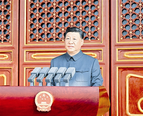 纪念中国人民抗日战争暨世界反法西斯战争胜利80周年大会在京隆重举行
